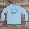 Illinois Tiger Salamander Gildan 2400 Full Front light blue