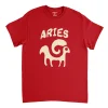 Naif Zodiac Aries Gildan 5000 Full Front Red