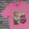 Vaportrump BellaCanvas 3001 Detail Front Charity Pink